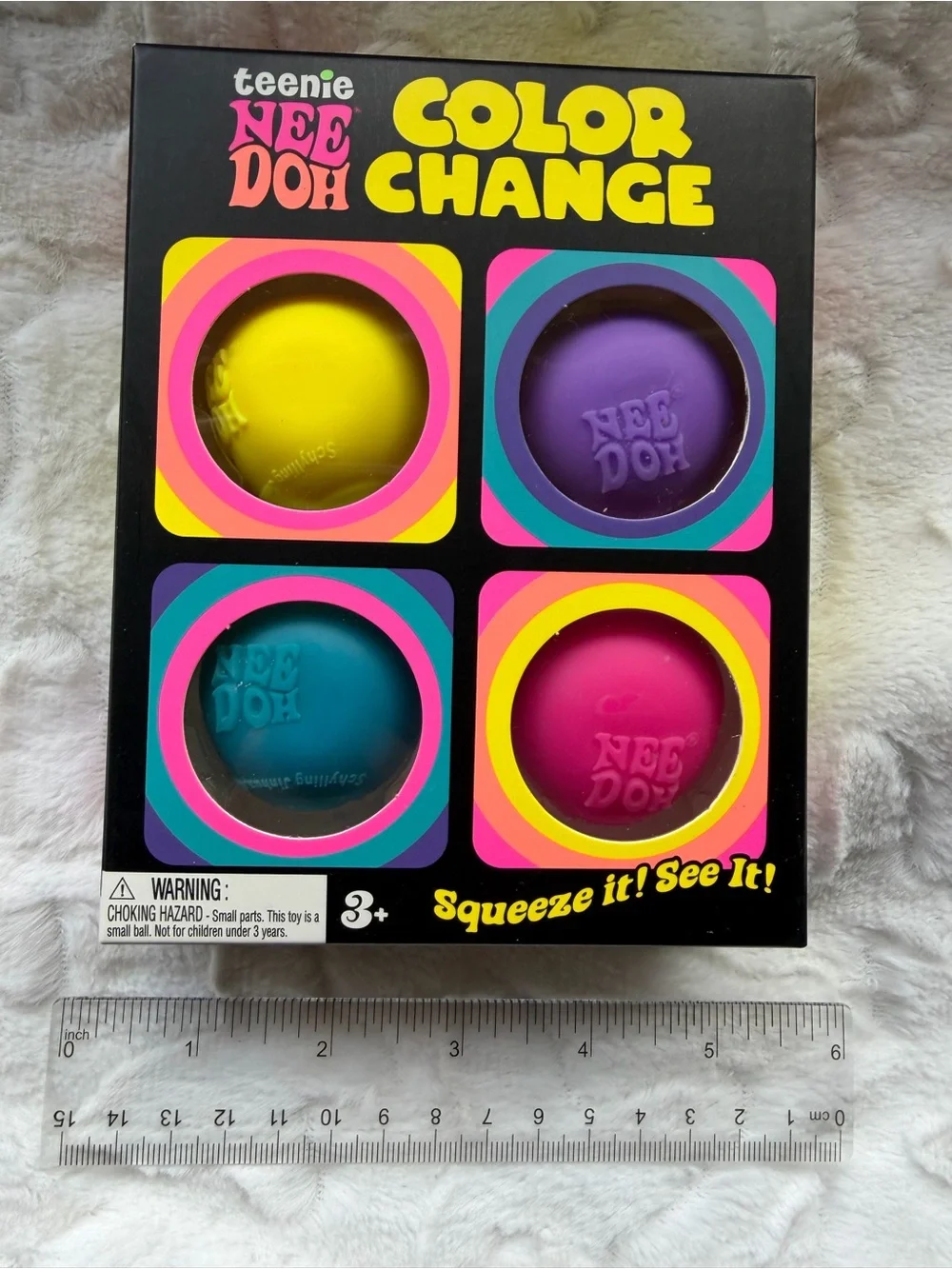 🌈✨ **NIB – TEENIE NEEDOH COLOR CHANGE 4-PACK!** ✨🌈